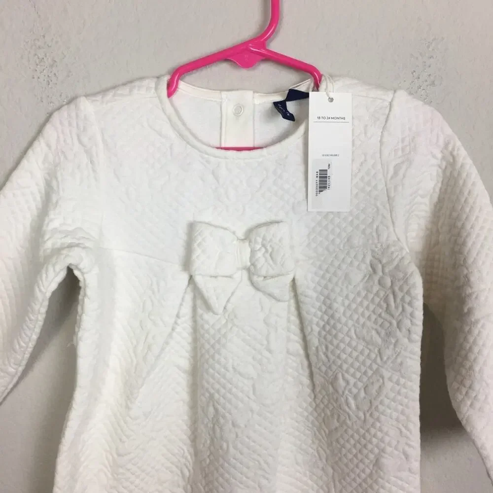 Janie & Jack Off White NWT One Piece Romper 18 to 24 months